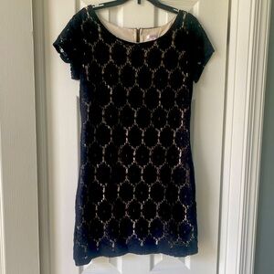 Xhilaration Black Lace Overlay Dress